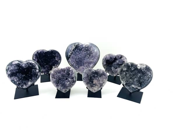 Hearts with stalactites